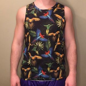 Empyre Surplus Co. Tropical Tank Top (SIZE MEDIUM)